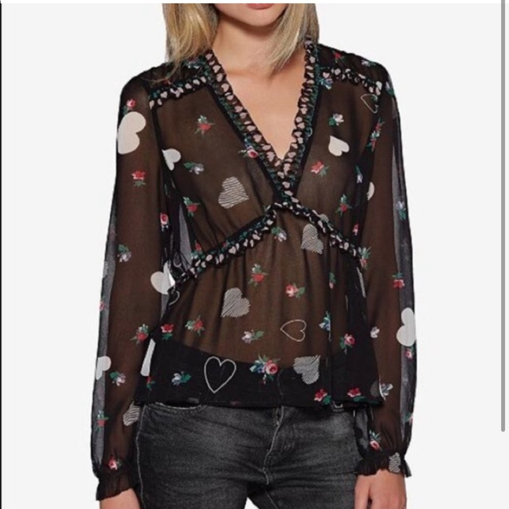 Avec Les Filles Blouse